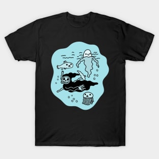 Ghost Death Ocean T-Shirt
